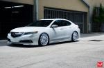 Acura TLX by Pembroke Pines on Vossen Wheels 2014 года